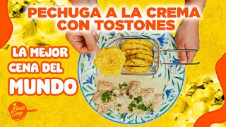 Secreto revelado Receta IMPERDIBLE de pechuga de pollo a la crema [upl. by Htaek]