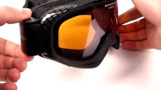 Uvex Skibrille Uvision Variotronic LCD Skibrille automatisch abdunkelnd [upl. by Drobman]