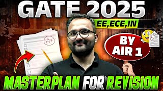 GATE 2025 Electrical and Electronics Engineering Preparation  Revision Strategy by Air 1 [upl. by Blithe]