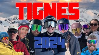 Tignes Val dIsère Espace Killy 2024 Ski Vlog [upl. by Sekyere]