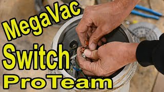 MegaVac ProTeam Switch BackPack Vacuum Repair How To  Wood Floor Machine [upl. by Parks]