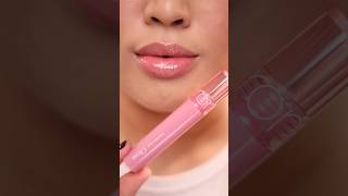 Baby pink lip gloss combo Romand Glasting Water Gloss romand lipcombo [upl. by Lyndy]