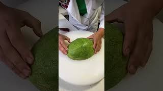 Top Chef Teaches You Quick and Easy Way to Cut Watermelon topchef knife fruit [upl. by Adnolay]