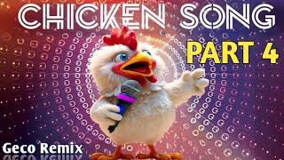 JGeco  Chicken Song Part 4 Original The hens Rooster dancing song 4  2024 4 [upl. by Pendleton]