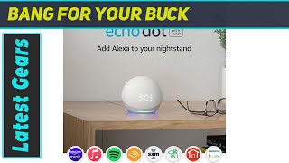 Echo Dot 4th Gen The Ultimate Nightstand Companion [upl. by Annovaj]