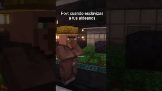 ESTO PASA si Esclavizas a tus Aldeanos en una Granja Automática en Minecraft [upl. by Nnaerb]