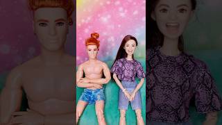 Barbie and Ken funny couple 🤣 stopmotion humor comedy [upl. by Hannus]