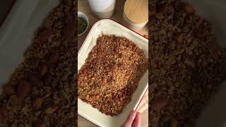 Homemade Granola breakfastrecipe homemadefood healthyfood [upl. by Schnell]