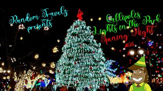 Gallipolis Lights in the Park Opening Night Nov 22 2023 [upl. by Nared]