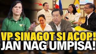 GOODNEWS VP SARA SUMAGOT NA TAMBA AT LIZA SINUPLAK DI KO ALAM KINAGALIT NI KOKAK [upl. by Attiuqahs33]