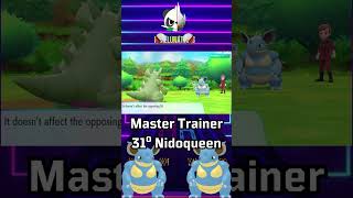 Master Trainer 31º Nidoqueen pokemon shorts pokemonletsgo Nidoqueen [upl. by Clemence443]