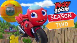 Amazing Helpers ⚡️ Season Two ⚡️ Motorcycle Cartoon  Ricky Zoom  Cartoons For Kids [upl. by Farah]