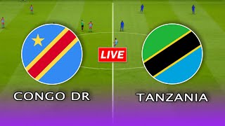 🔴Congo DR vs Tanzania  FIFA World Cup Qualifying  CAF [upl. by Jorge833]