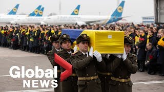 Question of black boxes hangs over Ukrainian International Airlines Flight 752 investigation [upl. by Enimassej315]