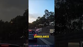 Car gets rear ended to help passed out driver 🫢 [upl. by Warfourd]