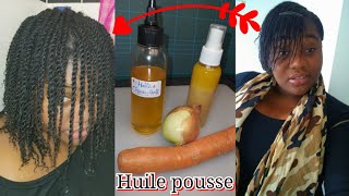 88 Prépoo Faire lhuile doignon et Carotte pour la pousse des cheveux Top Soin alimentaire [upl. by Attenweiler]