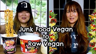 Raw Vegan Mukbang  WHAT I EAT IN A DAY 🍣No FISH SUSHI SALAD🐠 [upl. by Oly]