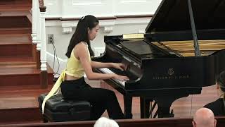 “L’isle Joyeuse” Debussy played by Fiona Wu pianist at PCPC July 15 2024 [upl. by Ainnet]