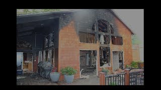 Firefighters Share Story of Bailout Rescue during House Fire [upl. by Ordnas]