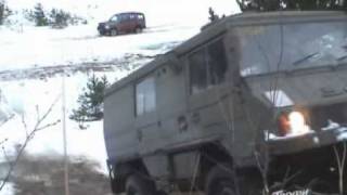 Pinzgauer 4x4 vs 6x6 [upl. by Einiffit282]