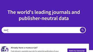 Finding Journal Impact Factors from JCR [upl. by Ciapas119]