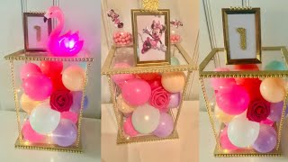 Picture frames centerpiecesDollar Tree party ideas [upl. by Levi]