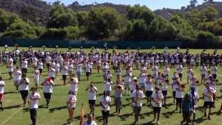 SDSU Fight Song  High School Band Night 2013 rehearsal [upl. by Teerprug]