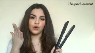 Cloud Nine hair straighteners reviewThe Wide Iron [upl. by Tolmann]