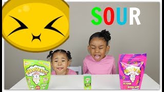 Sour Warhead Challenge [upl. by Stormie750]