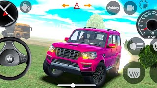 Indian Cars Simulator 3D Modified Mahindra Scorpio Driving  Indian Car Game 3D  Android Gameplay [upl. by Avilo]