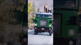 Hauling up the road with an offroad cabover with big cat C18 offroadtrucks trucking classicrock [upl. by Lachlan]