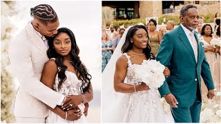 Simone Biles and Jonathan Owens Magical Mexico Wedding Details [upl. by Nnahoj]