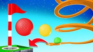 They Added MARBLES To GOLF IT crazy map [upl. by Landy]