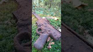 EXCAVATIONS OF THE GERMAN STG 44 SUBMACHINE GUN  WW2 METAL DETECTING [upl. by Zubkoff]