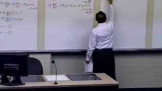 Chapter 0805 Lesson Coupled Ordinary Differential Equations Background Part 2 of 2 [upl. by Idissac247]