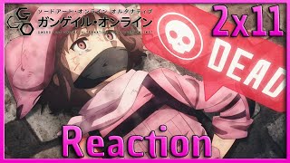 Pitohuis Attack  Sword Art Online Alternative Gun Gale Online Season 2 Episode 11 Reaction [upl. by Akila]