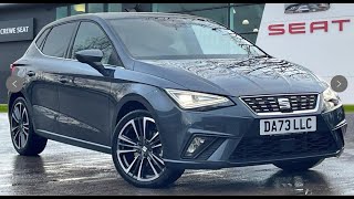 Approved Used SEAT Ibiza 10 TSI XCELLENCE Lux DSG Euro 6 ss 5dr  Crewe SEAT amp CUPRA [upl. by Norvun]