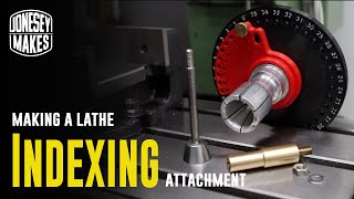 Making an indexing attachment for the lathe [upl. by Norre]