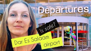 Dar Es Salaam Airport  Julius Nyerere International Airport  Departures Arrivals  Travel Vlog [upl. by Piegari]