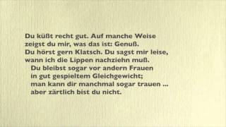 Sie zu ihm Tucholsky 1931  Gisela May [upl. by Ardie]