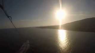 parasailling santorini perivolos beach [upl. by Pitts]