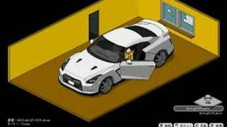 Habbo hotel Retro furni  Nissan GTR 35 Release [upl. by Toblat]