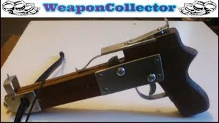 How to make a Pistol Crossbow Part 16  Finished Crossbow Shooting amp Tips [upl. by Nevyar740]