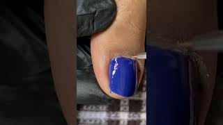 Nail pedicure satisfying nails nails shorts satisfying [upl. by Submuloc]