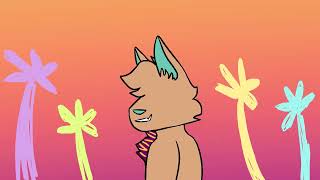 Palm tree panic Animation Meme [upl. by Ahtanoj]