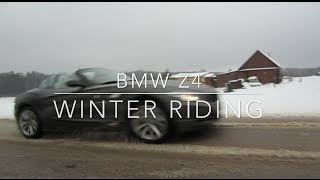 Winter riding Z4 E89 I liked it [upl. by Moishe162]