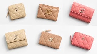 CHANEL FALLWINTER PRECOLLECTION 202425 ❤️ CHANEL WALLETS CARD HOLDERS POUCHES [upl. by Robillard528]