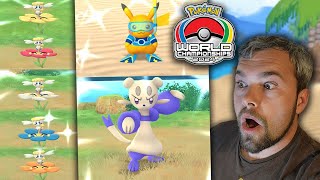 Pokémon Worlds 2024 Live Event Shiny Mienfoo amp Snorkel Pikachu Caught [upl. by Soisinoid797]