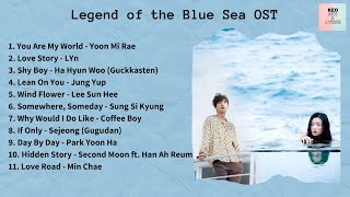 FULL ALBUM  Legend of the Blue Sea OST 푸른 바다의 전설 OST [upl. by Nemzaj299]