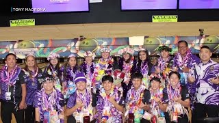 Sunrise Sports Rainbow Classic Dillon Gabriel record Pearl City bowling championships [upl. by Bach]